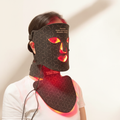 Masque LED porté - ambiance Hielo